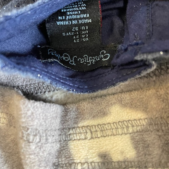 Bundle of Toddler 2T Tops A Fleece Pullover Sweatshirt Jacket and Denim Top - Picture 5 of 7